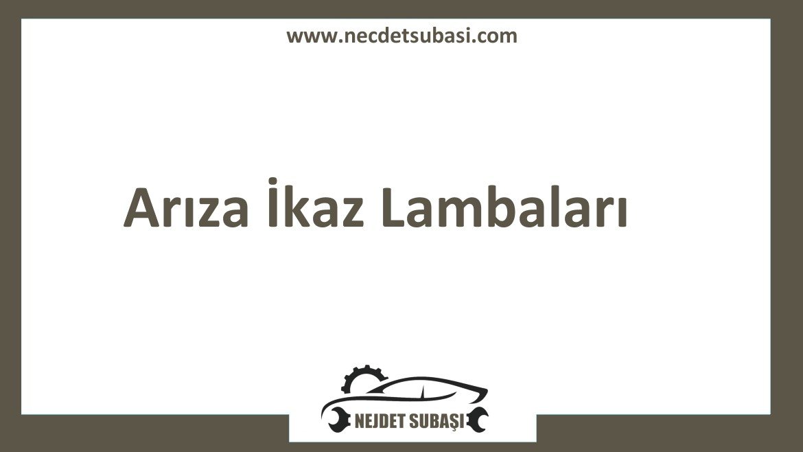 Opel Astra Arıza Lambaları Ve Anlamları