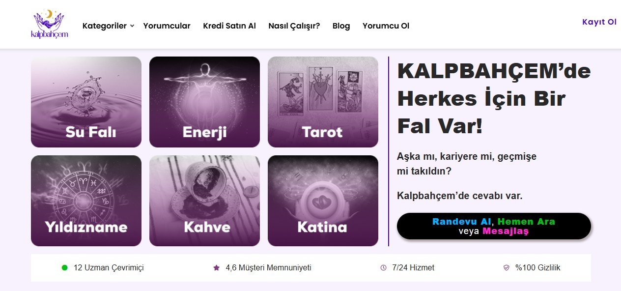Fal Bakma - Kalpbahcem.com